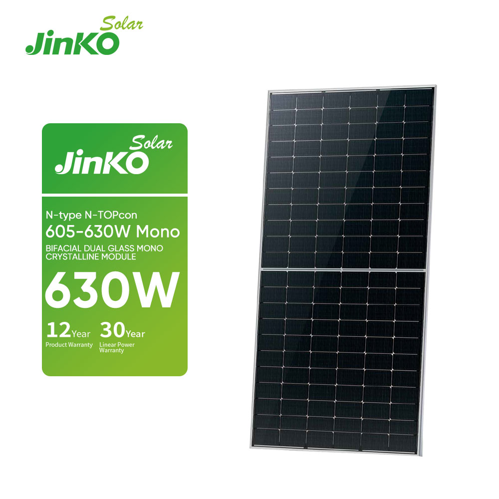 jinko tiger neo panneau solaire bifacial de type 630w