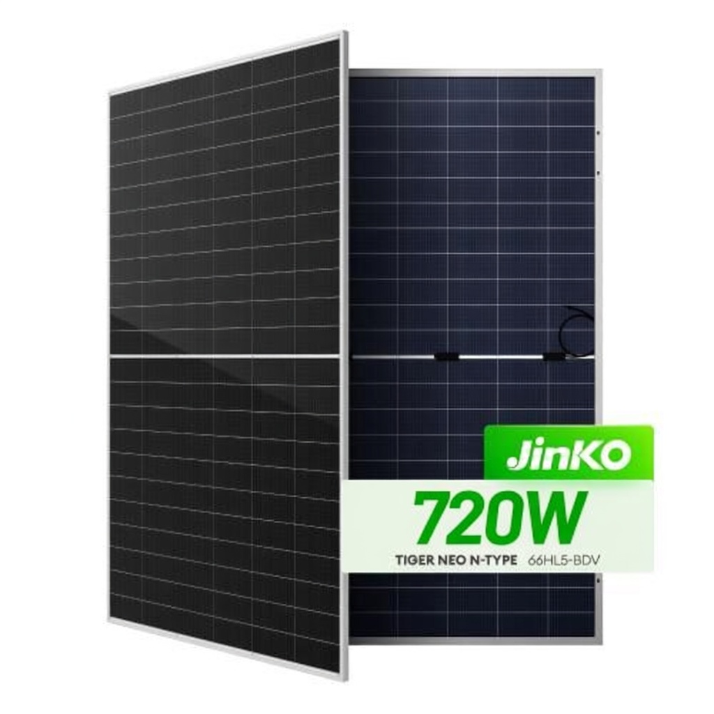 module bifacial jinko tiger neo n type 720w